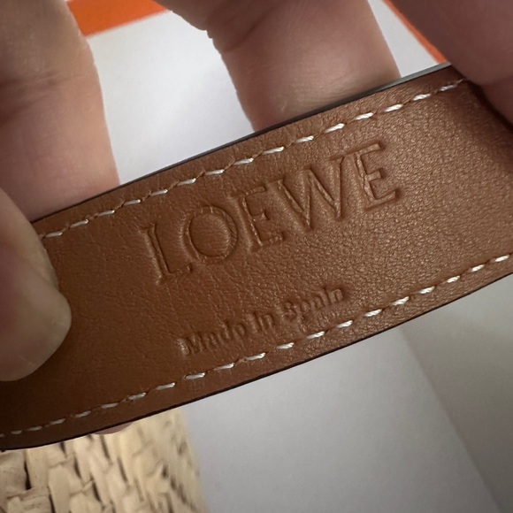 Loewe  SMALL RAFFIA Tote in Tan - Picture 15 of 15